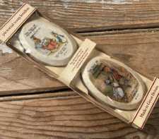 Vintage Beatrix Potter Peter Rabbit Jemma Puddle Duck Pictorial Soap Gift Box 2 Bars