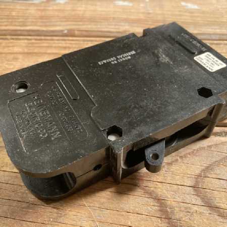 One Vintage Heinemann Electrical Switch 25A 120V 60Hz Industrial Scrap Steampunk Art Supply or Use