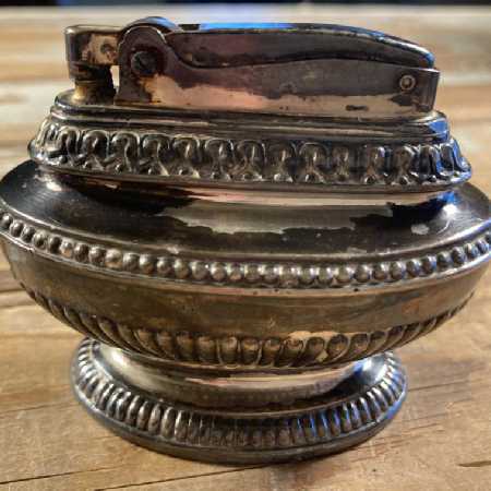 Vintage Ronson Table Lighter Queen Anne for Repair Restore 1960s