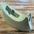 Vintage Mid Century Modern Desktop Tape Dispenser Mint Green Scotch Décor USA 1960s - Pic-Thumbnail