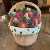 Vintage Ceramic Cookie Jar Basket of Apples Cooks Club China-Thumbnail Pic