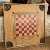 Vintage Antique Carrom Game Board 2-Sided Checkers Crokinole AS IS Warped Splits-Thumbnail Pic