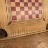 Vintage Antique Carrom Game Board 2-Sided Checkers Crokinole AS IS Warped Splits-Pic3