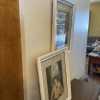 One Vintage Child Decor Framed Art Print Little Dutch Girl Lithograph 1940s 1950s 2 Scenes Avail-Pic4