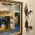 Pair Vintage Mid Century Brass Crystal Sconces Wall Lights Made In Spain 1960s-Thumbnail Pic