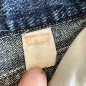 Vintage Levis 573 Denim Blue Jeans For Women Zipper Fly Orange Tag Sz 12 Preowned USA-Pic8