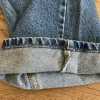 Vintage Levis 550 Denim Blue Jeans Zipper Fly Red Tag 27Wx28L Student Preowned Colombia-Pic4