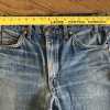 Vintage Levis 505 Denim Blue Jeans Zipper Fly Orange Tag 33Wx30L Preowned USA-Pic3