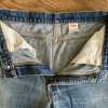 Vintage Levis 505 Denim Blue Jeans Zipper Fly Orange Tag 33Wx30L Preowned USA-Pic5