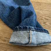 Vintage Jordache Denim Blue Jeans Womens Sz 9-10 Gold Tag Zipper Fly Preowned Morocco-Pic7