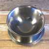 Vintage Stainless Steel 18-8 Gravy Boat Sauce Dip Bowl w- Attached Saucer 6.5Wx2.75H-Pic2