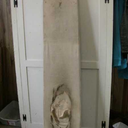 Antique Board Ironing Board Wood Ironing Board Rustic Farmhouse Laundry Decor