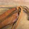 Vintage Tooled Leather Fish Knife Sheath Martiini Finland 8-Inch Long - Writing on Back-Pic4