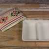 Vintage Porcelain Playing Card Trinket Box Southwestern Motif Double Card Set w- Cards Missing -Pic4