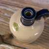 Vintage Miniature Stoneware Whiskey Jug Ballantines Scotch Whiskey w- Cork Scotland 3.75x2.5-Pic5