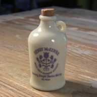 Similar Item 2 - Vintage Custard Glass Miniature Whiskey Bottle Henry McKenna Sourwash Bourbon Kentucky 3.5x2