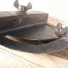Antique Primitive Angle Finder Construction Protractor Square Handmade Woodworking Tool-Pic5