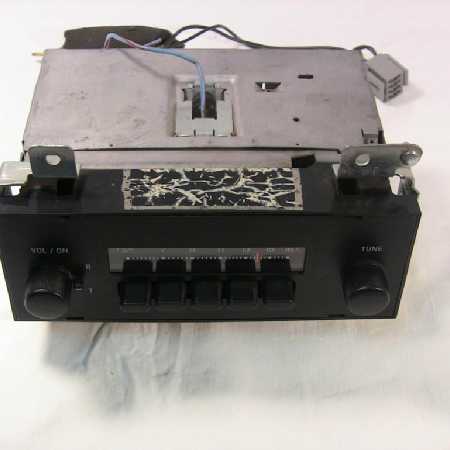 Vintage Ford Car Radio In Dash AM Push Button Radio Ford Stock Radio Untestd 1970s