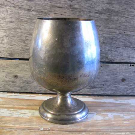 Vintage Mid Century Sheridan Silverplate Rose Vase Silver Home Decor Regency 1960s