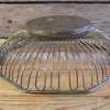 Vintage Silverplate Decorative Wire Bowl Bread Basket 9.5-In Dia-Pic4