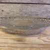 Vintage Silverplate Reticulated Plate Platter Engraved B Sheffield Reproduction IS Co 10-In Dia-Pic2