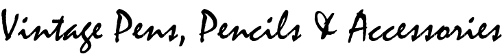 Vintage Pens, Pencils & Accessories